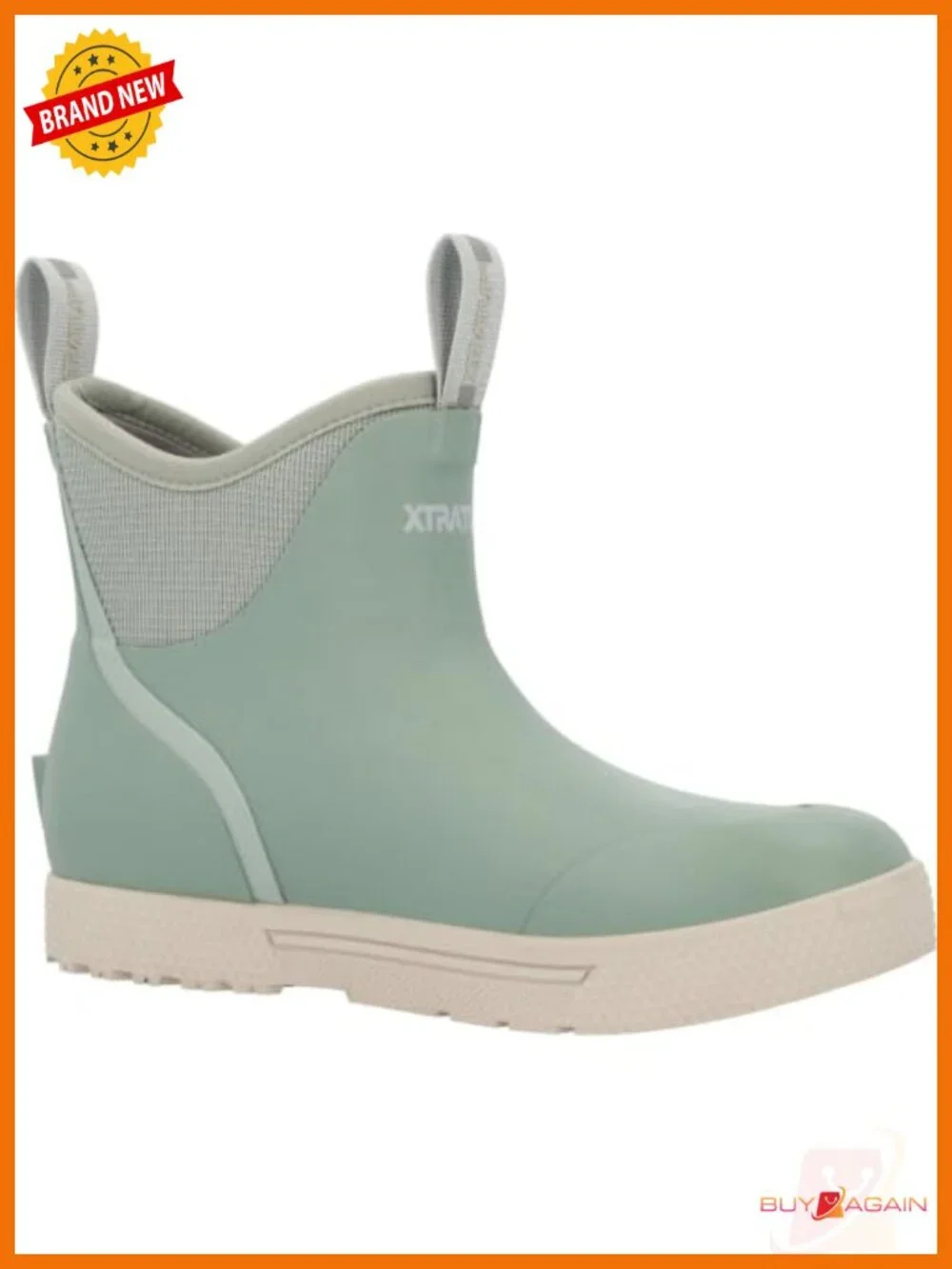 Waterproof Ankle Deck Boots for Fishermen Slip Resistant Rubber